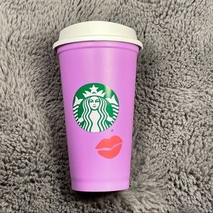 Color changing Starbucks Lips Valentine’s Cup